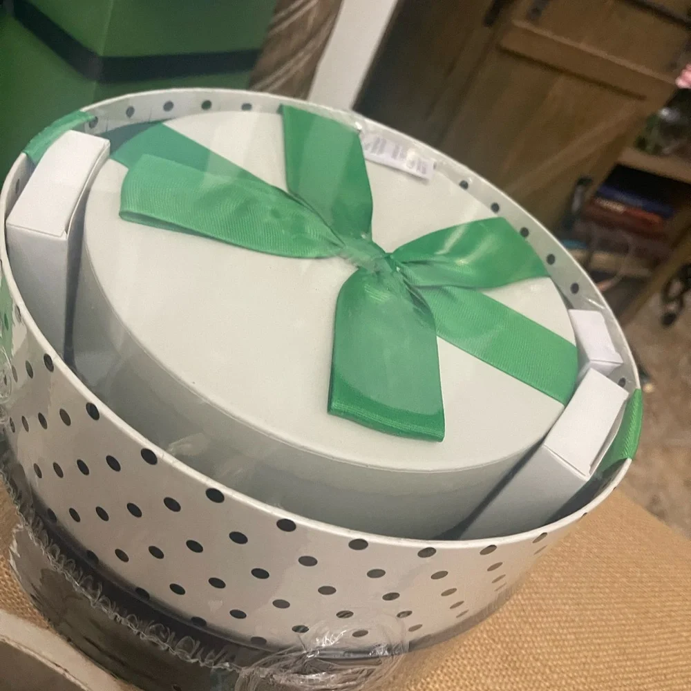 Kate Spade New York x Target 2pk Round Gift Boxes -